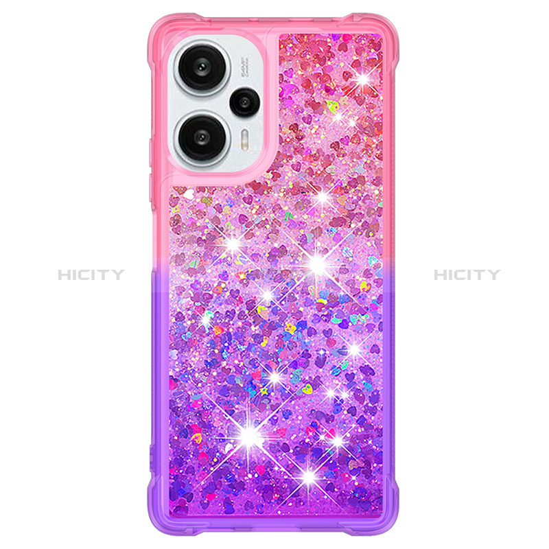 Custodia Silicone Cover Morbida Bling-Bling YB2 per Xiaomi Redmi Note 12 Turbo 5G