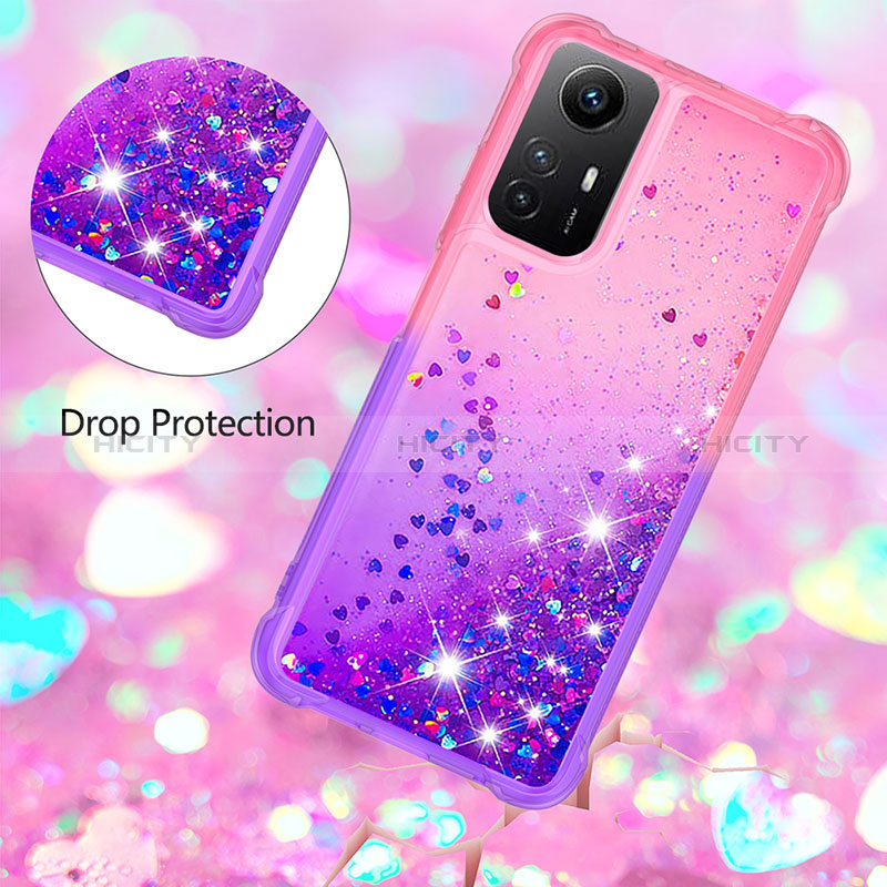 Custodia Silicone Cover Morbida Bling-Bling YB2 per Xiaomi Redmi Note 12S