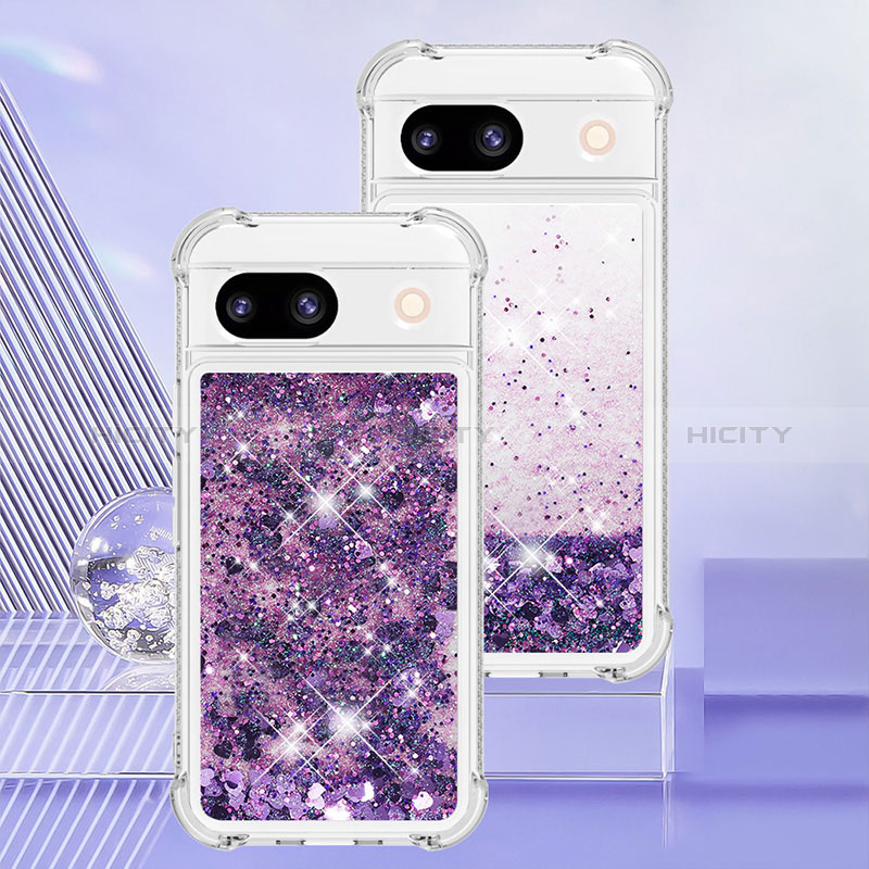 Custodia Silicone Cover Morbida Bling-Bling YB3 per Google Pixel 8a 5G