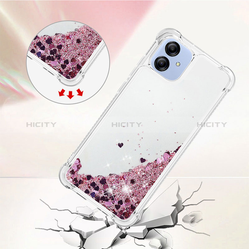 Custodia Silicone Cover Morbida Bling-Bling YB3 per Samsung Galaxy F04