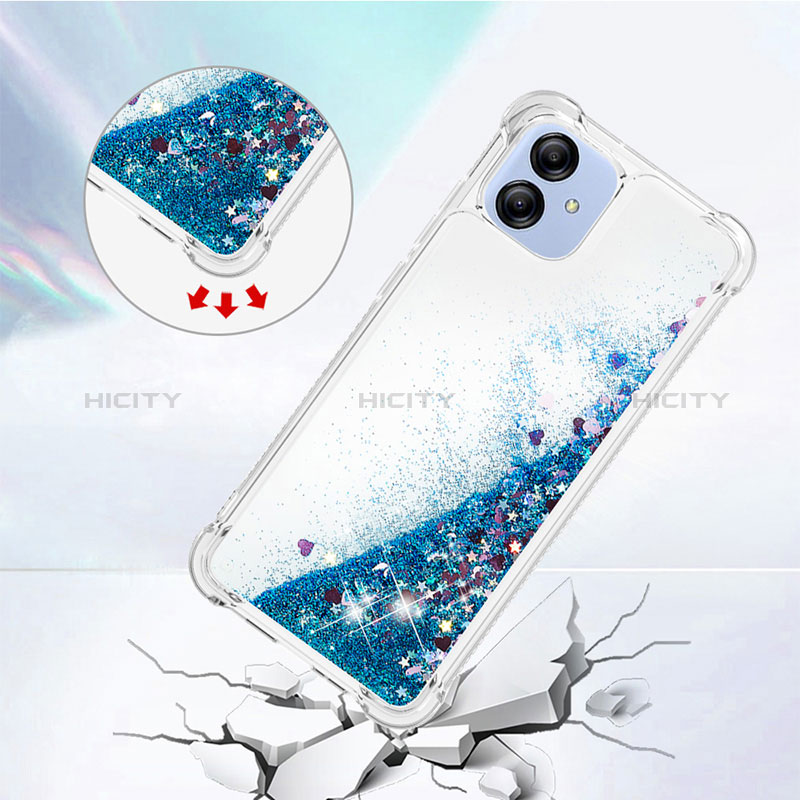 Custodia Silicone Cover Morbida Bling-Bling YB3 per Samsung Galaxy M04