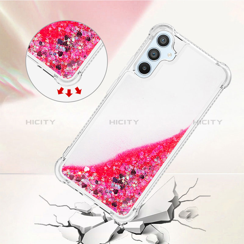 Custodia Silicone Cover Morbida Bling-Bling YB3 per Samsung Galaxy Quantum4 5G