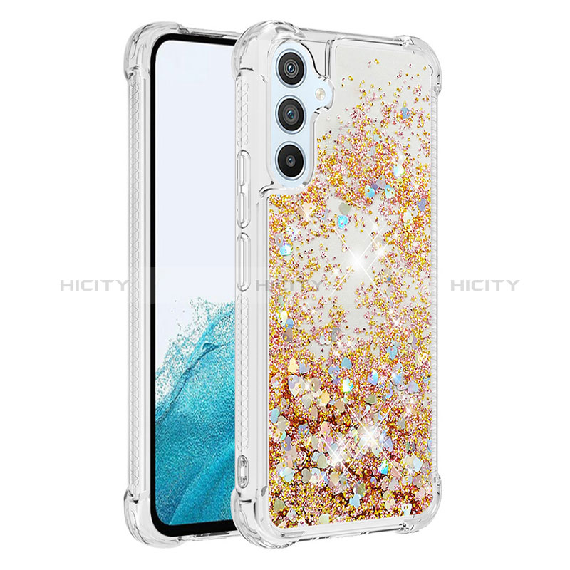 Custodia Silicone Cover Morbida Bling-Bling YB3 per Samsung Galaxy Quantum4 5G