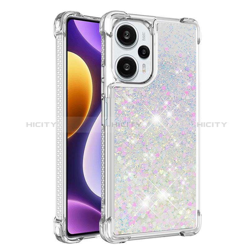 Custodia Silicone Cover Morbida Bling-Bling YB3 per Xiaomi Poco F5 5G