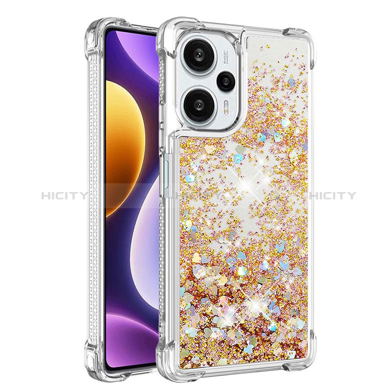 Custodia Silicone Cover Morbida Bling-Bling YB3 per Xiaomi Poco F5 5G