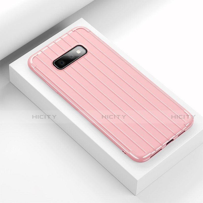 Custodia Silicone Cover Morbida Line C01 per Samsung Galaxy S10e