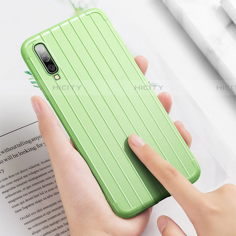 Custodia Silicone Cover Morbida Line C03 per Samsung Galaxy A90 5G