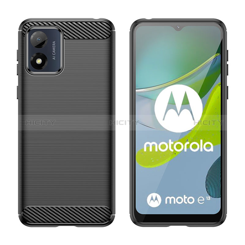 Custodia Silicone Cover Morbida Line MF1 per Motorola Moto E13