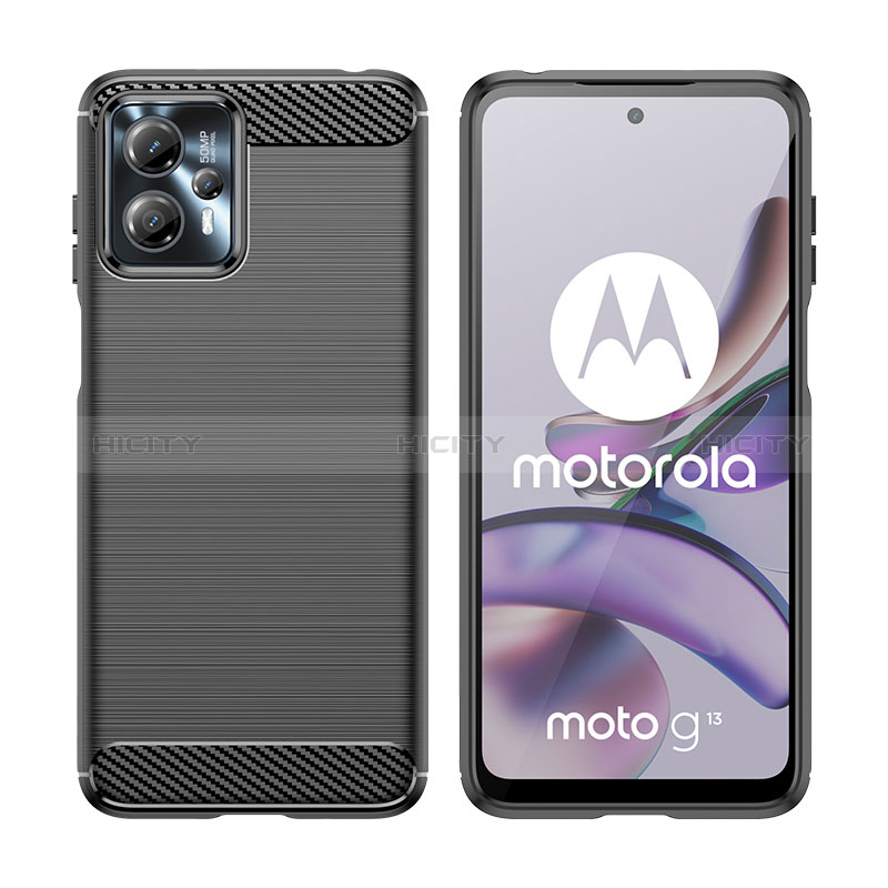 Custodia Silicone Cover Morbida Line MF1 per Motorola Moto G13