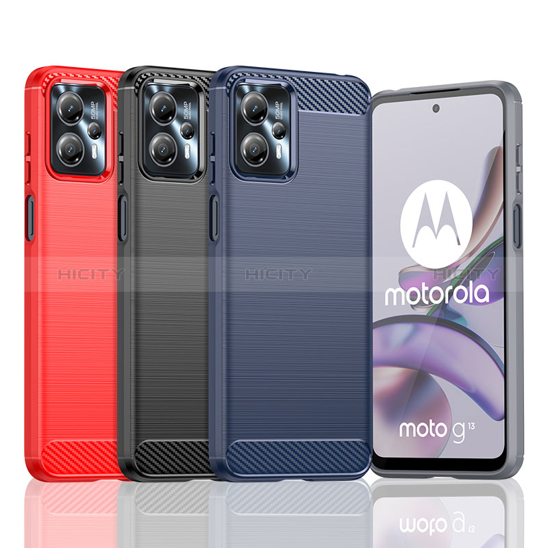 Custodia Silicone Cover Morbida Line MF1 per Motorola Moto G23