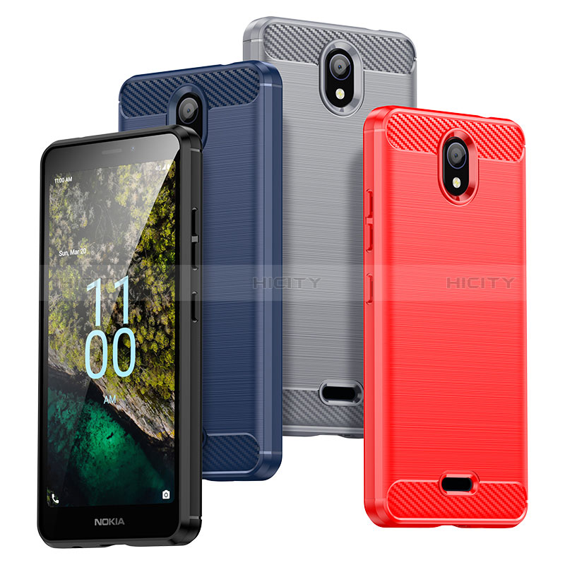 Custodia Silicone Cover Morbida Line MF1 per Nokia C100