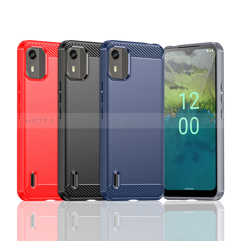 Custodia Silicone Cover Morbida Line MF1 per Nokia C12 Pro