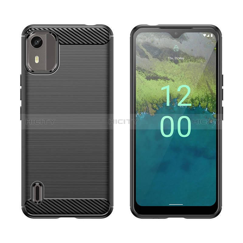 Custodia Silicone Cover Morbida Line MF1 per Nokia C12 Pro