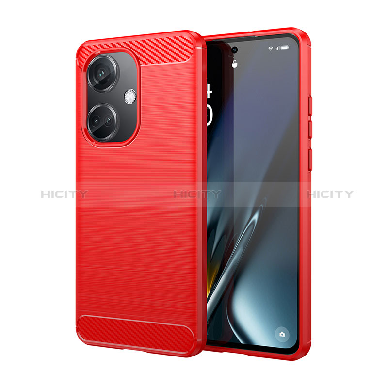 Custodia Silicone Cover Morbida Line MF1 per Oppo K11 5G Rosso