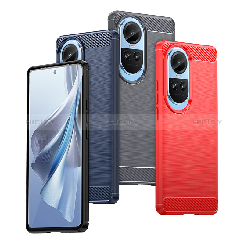 Custodia Silicone Cover Morbida Line MF1 per Oppo Reno10 Pro 5G