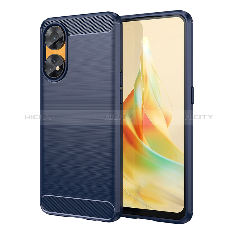 Custodia Silicone Cover Morbida Line MF1 per Oppo Reno8 T 4G