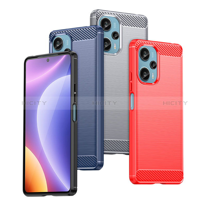 Custodia Silicone Cover Morbida Line MF1 per Xiaomi Poco F5 5G