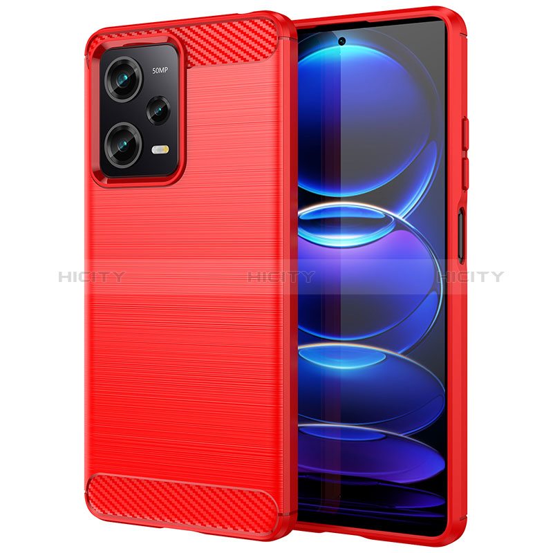 Custodia Silicone Cover Morbida Line MF1 per Xiaomi Redmi Note 12 Pro 5G