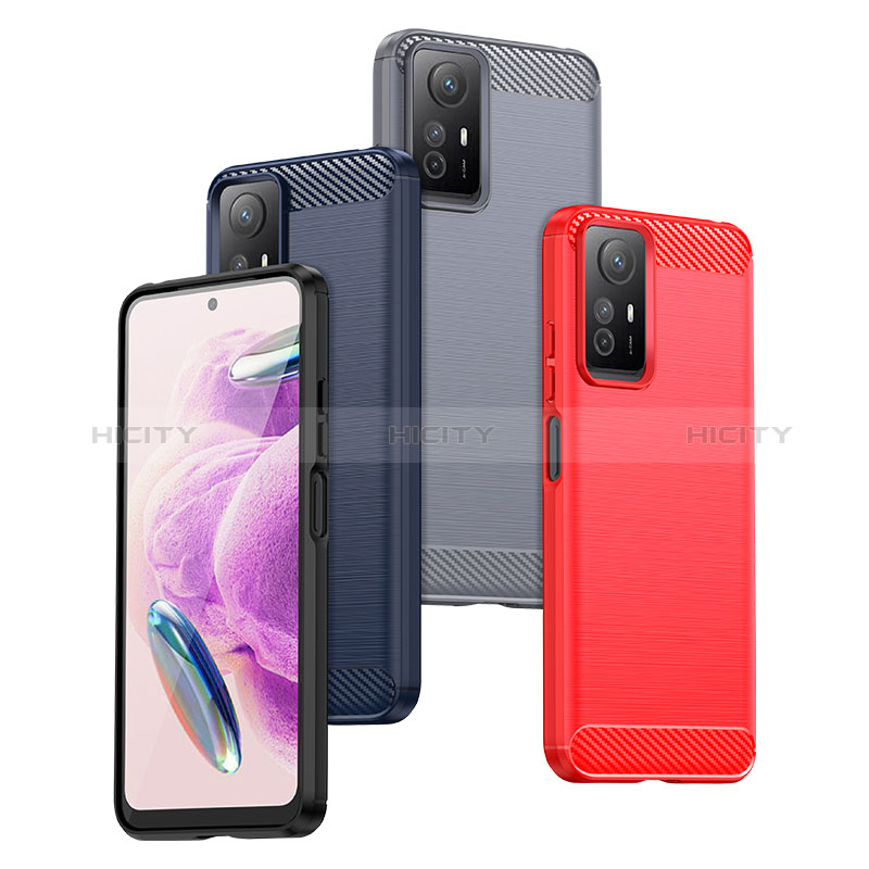 Custodia Silicone Cover Morbida Line MF1 per Xiaomi Redmi Note 12S