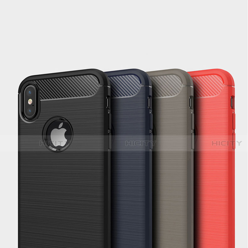 Custodia Silicone Cover Morbida Line per Apple iPhone Xs