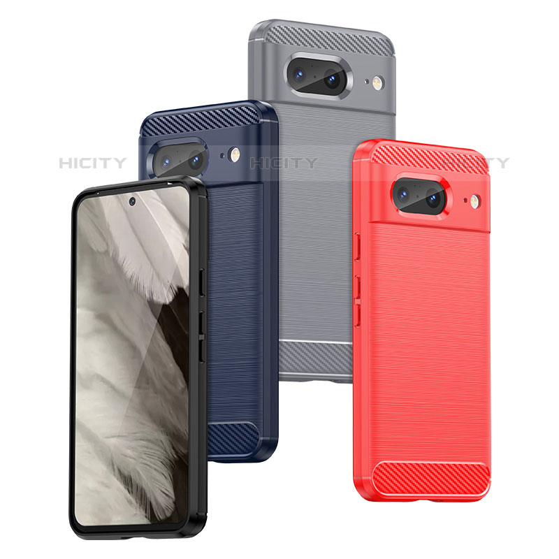 Custodia Silicone Cover Morbida Line per Google Pixel 8 5G