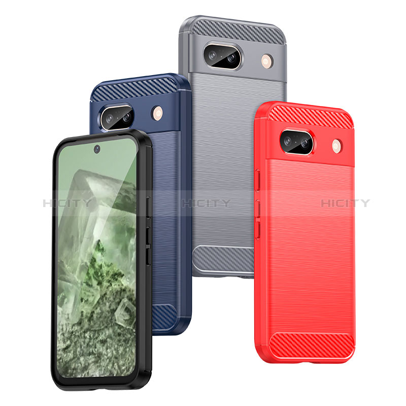 Custodia Silicone Cover Morbida Line per Google Pixel 8a 5G