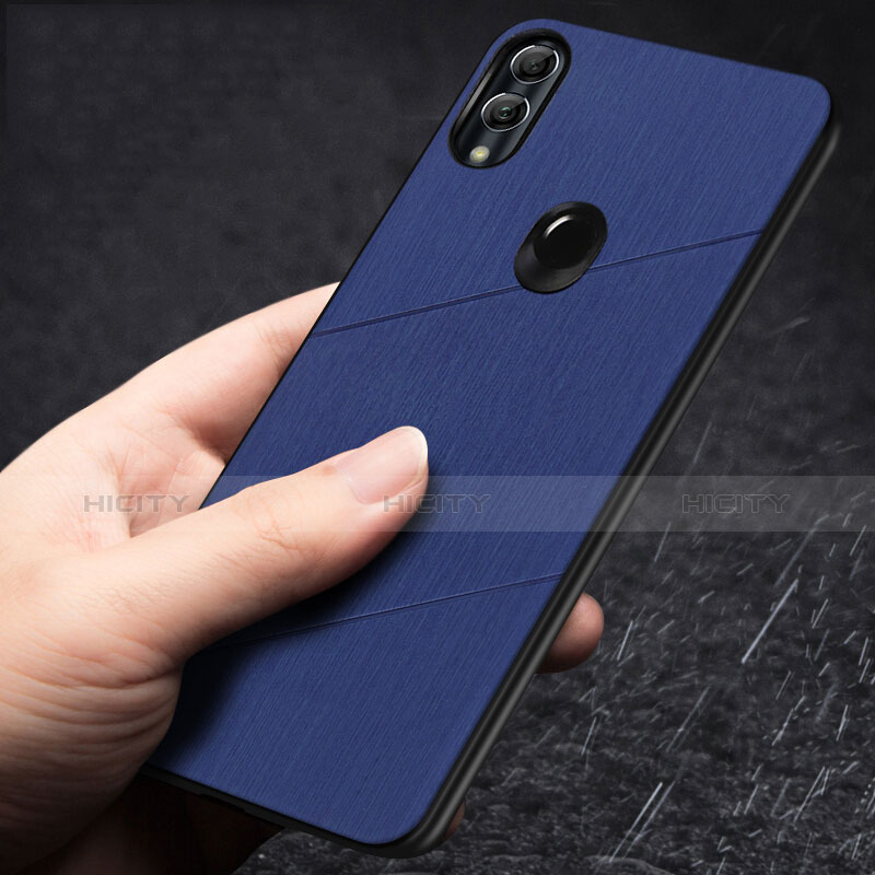 Custodia Silicone Cover Morbida Line per Huawei Honor 10 Lite Blu