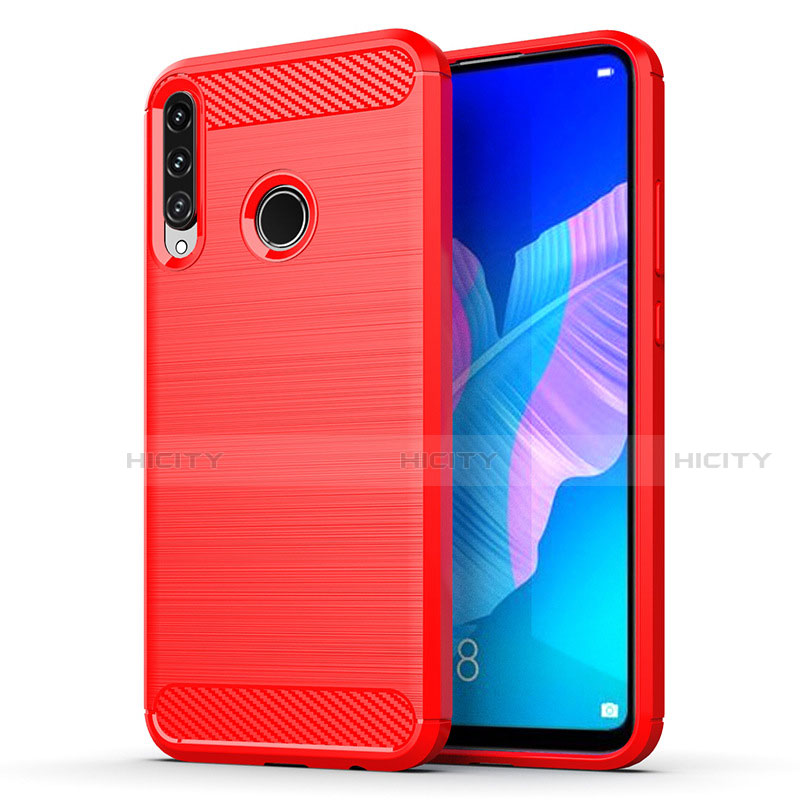 Custodia Silicone Cover Morbida Line per Huawei Honor 9C Rosso