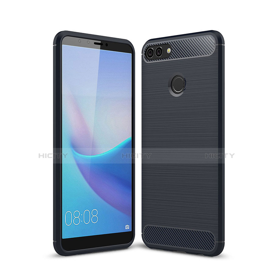 Custodia Silicone Cover Morbida Line per Huawei Y9 (2018)