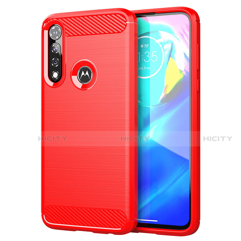 Custodia Silicone Cover Morbida Line per Motorola Moto G Power Rosso