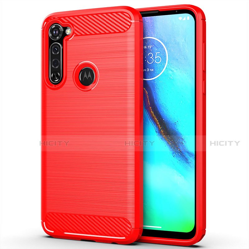 Custodia Silicone Cover Morbida Line per Motorola Moto G Pro Rosso