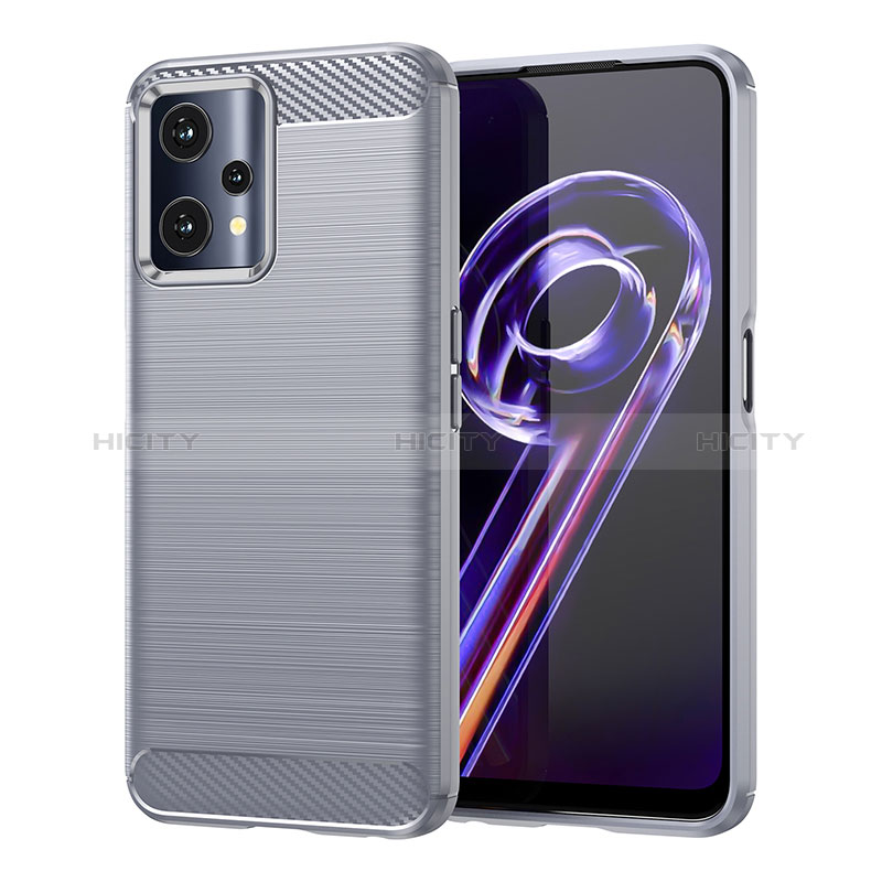 Custodia Silicone Cover Morbida Line per Realme 9 Pro 5G Grigio