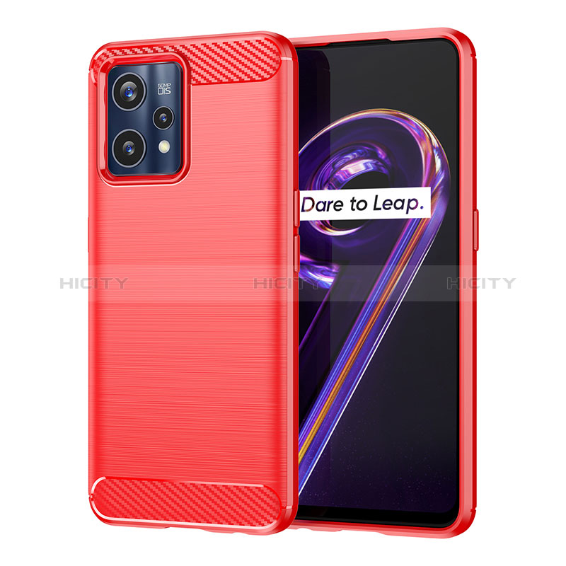 Custodia Silicone Cover Morbida Line per Realme 9 Pro+ Plus 5G Rosso