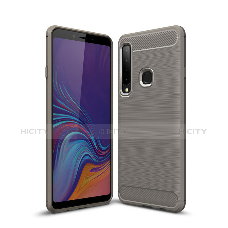 Custodia Silicone Cover Morbida Line per Samsung Galaxy A9s Grigio