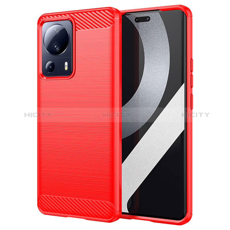 Custodia Silicone Cover Morbida Line per Xiaomi Mi 12 Lite NE 5G Rosso