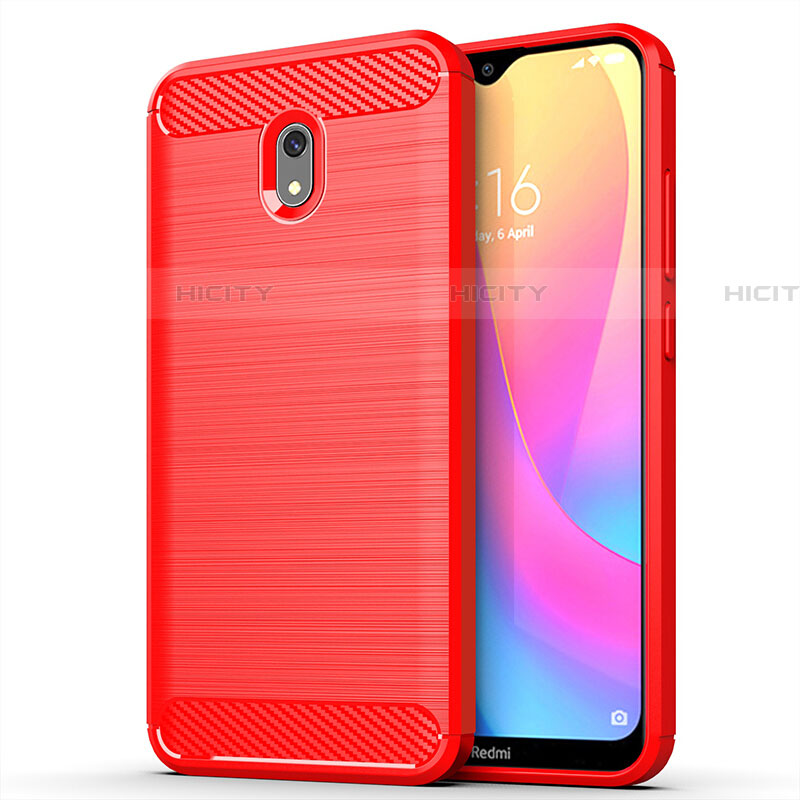 Custodia Silicone Cover Morbida Line per Xiaomi Redmi 8A Rosso