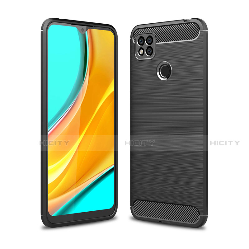 Custodia Silicone Cover Morbida Line per Xiaomi Redmi 9C NFC Nero