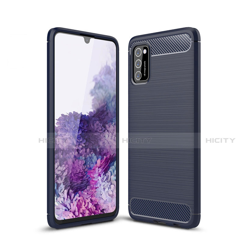 Custodia Silicone Cover Morbida Line S01 per Samsung Galaxy A41