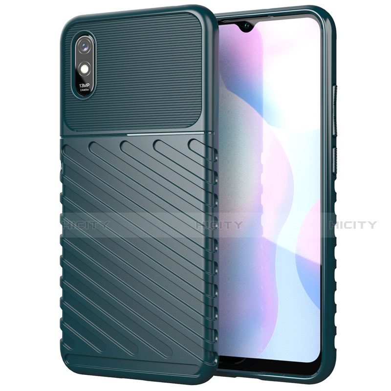 Custodia Silicone Cover Morbida Line S01 per Xiaomi Redmi 9A Verde