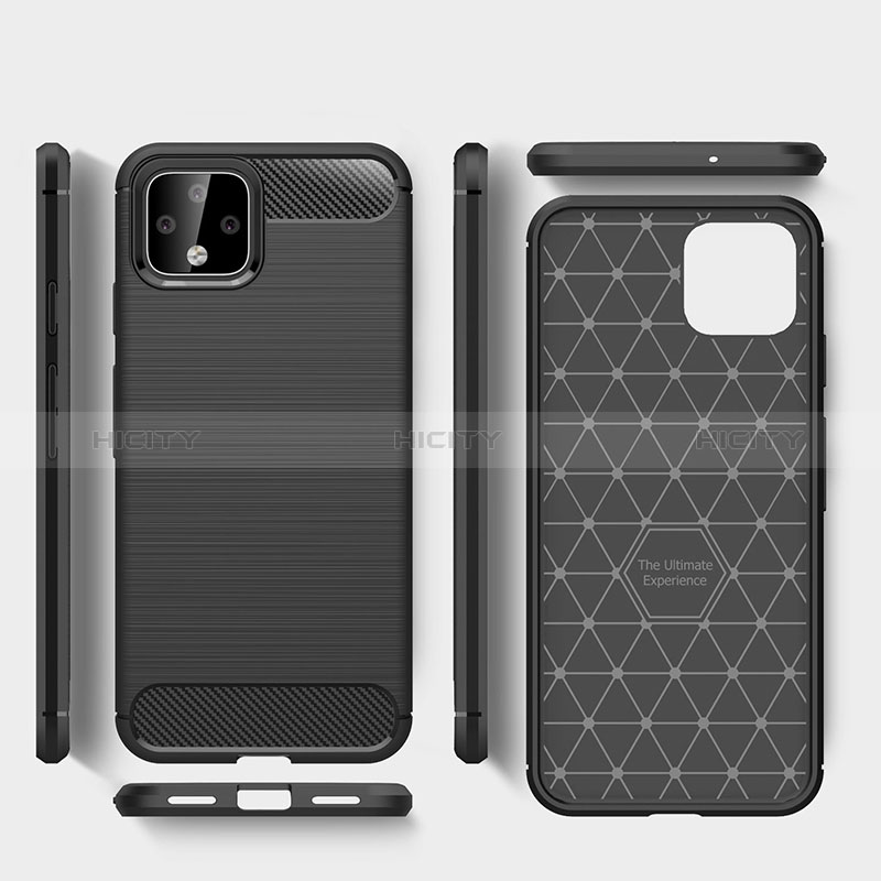 Custodia Silicone Cover Morbida Line WL1 per Google Pixel 4