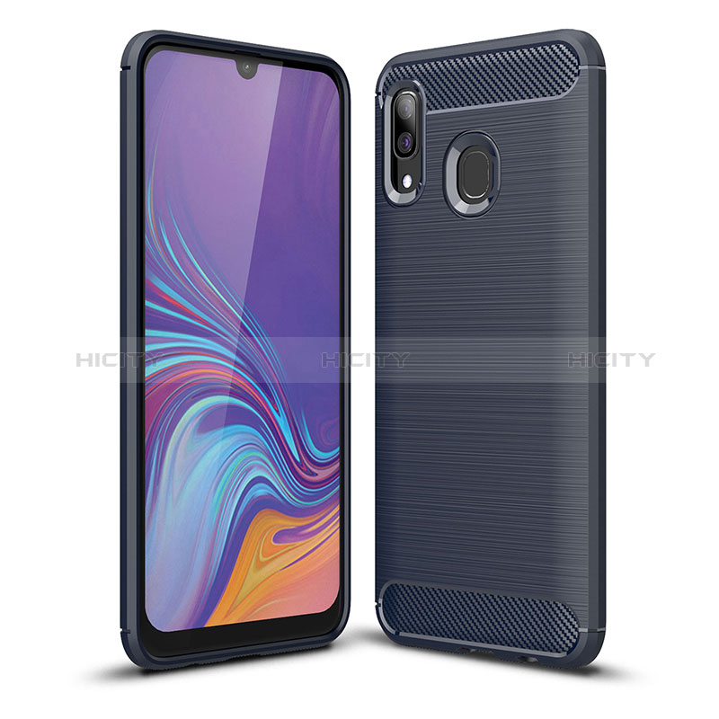 Custodia Silicone Cover Morbida Line WL1 per Samsung Galaxy A30