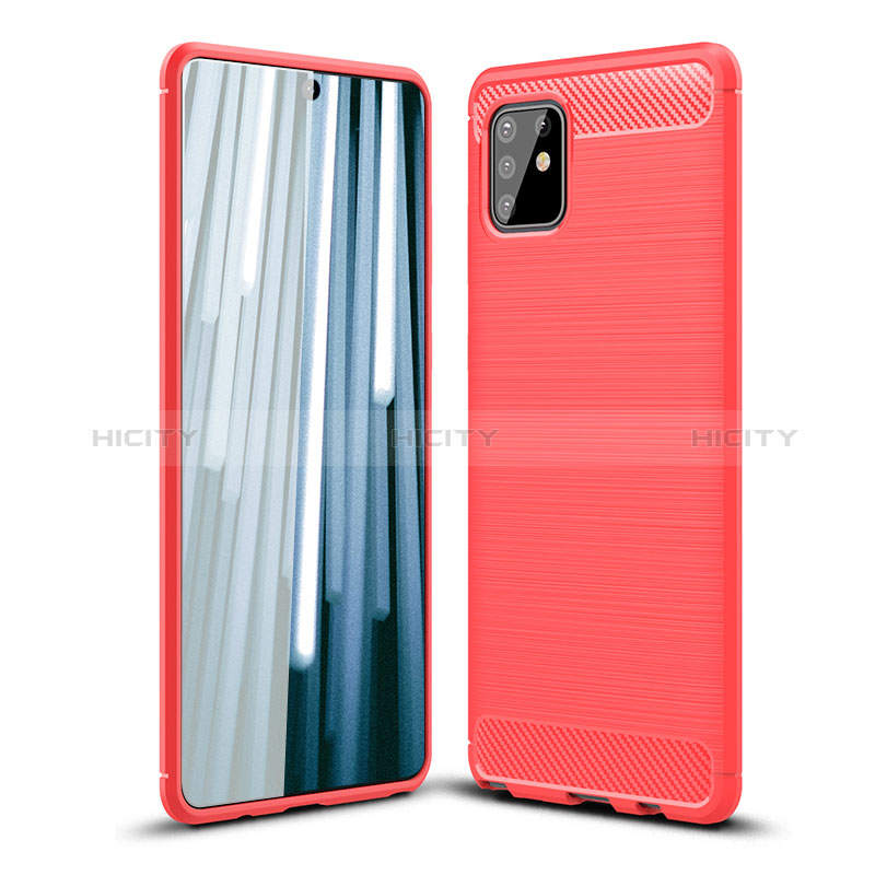 Custodia Silicone Cover Morbida Line WL1 per Samsung Galaxy A81