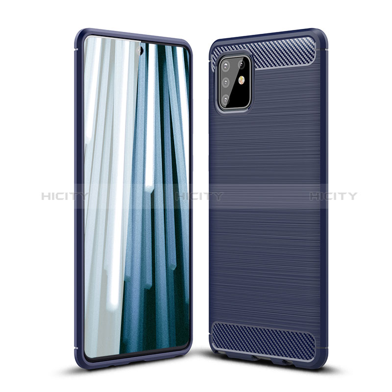 Custodia Silicone Cover Morbida Line WL1 per Samsung Galaxy A81