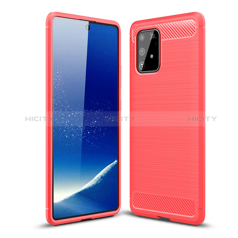 Custodia Silicone Cover Morbida Line WL1 per Samsung Galaxy A91