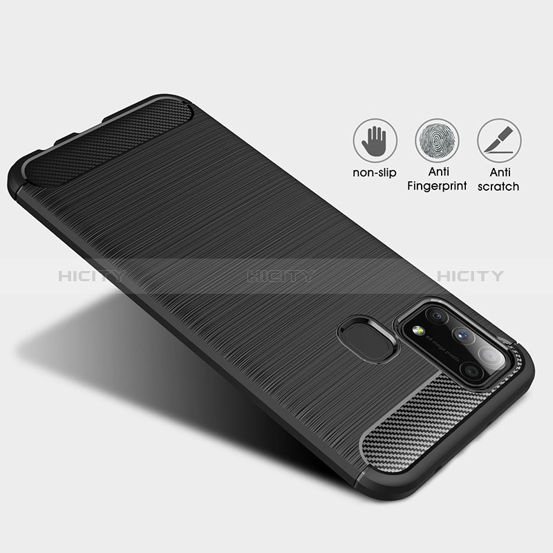 Custodia Silicone Cover Morbida Line WL1 per Samsung Galaxy M21s