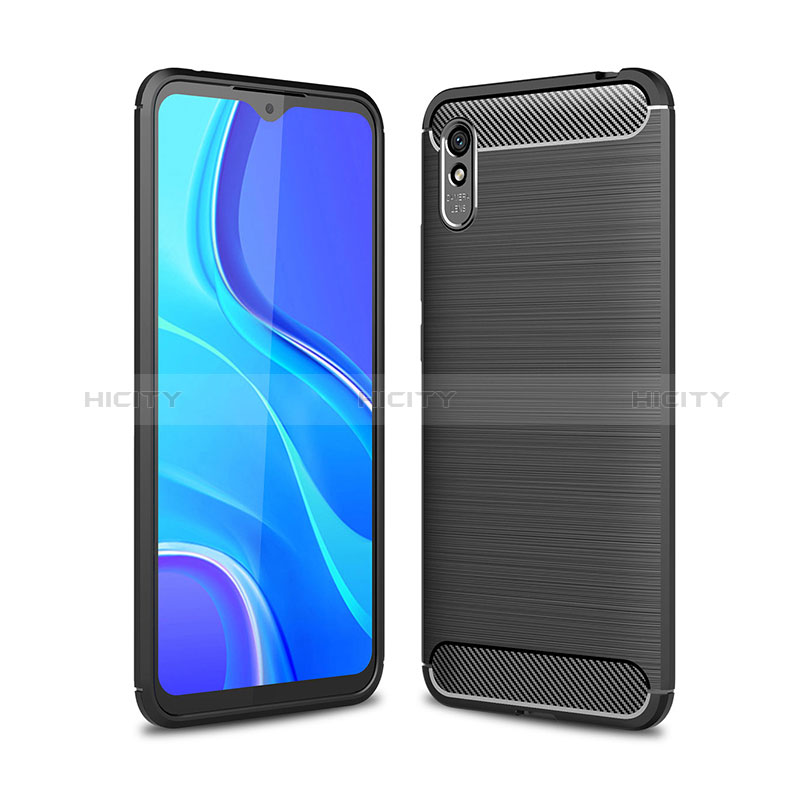 Custodia Silicone Cover Morbida Line WL1 per Xiaomi Redmi 9i Nero