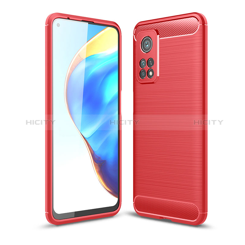 Custodia Silicone Cover Morbida Line WL1 per Xiaomi Redmi K30S 5G Rosso