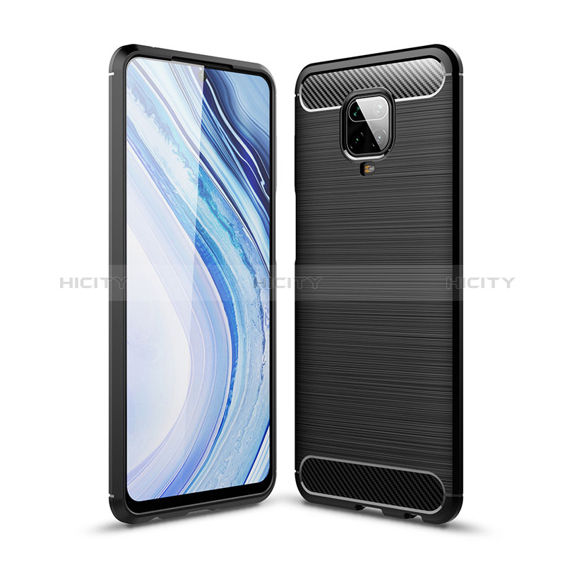 Custodia Silicone Cover Morbida Line WL1 per Xiaomi Redmi Note 9S Nero