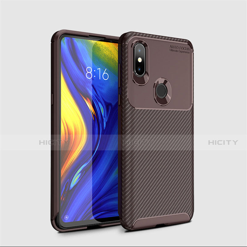 Custodia Silicone Cover Morbida Spigato A01 per Xiaomi Mi Mix 3