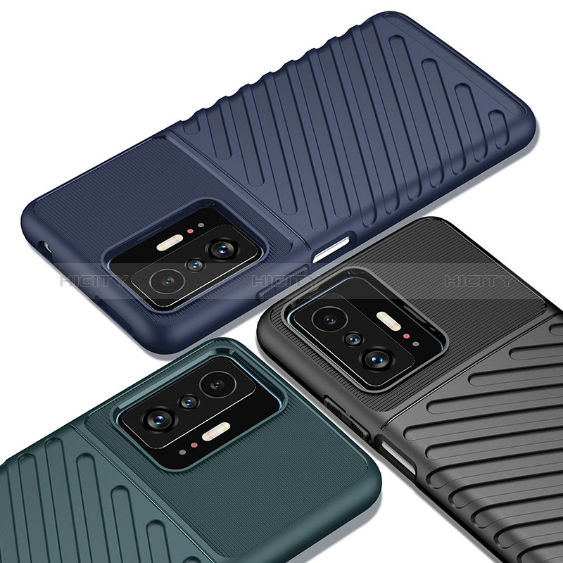 Custodia Silicone Cover Morbida Spigato MF1 per Xiaomi Mi 11T Pro 5G